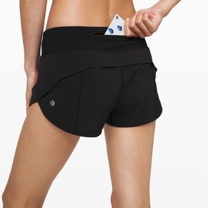lululemon size 2 black shorts